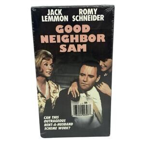 Jack Lemmon - Good Neighbor Sam 1964 Movie VHS 1988 Good Times Video Comedy New